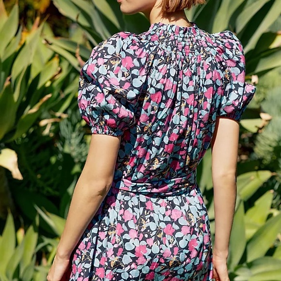 Anthropologie x Roller Rabbit Ainsley Cover-Up Mini Dress xs - Picture 8 of 8